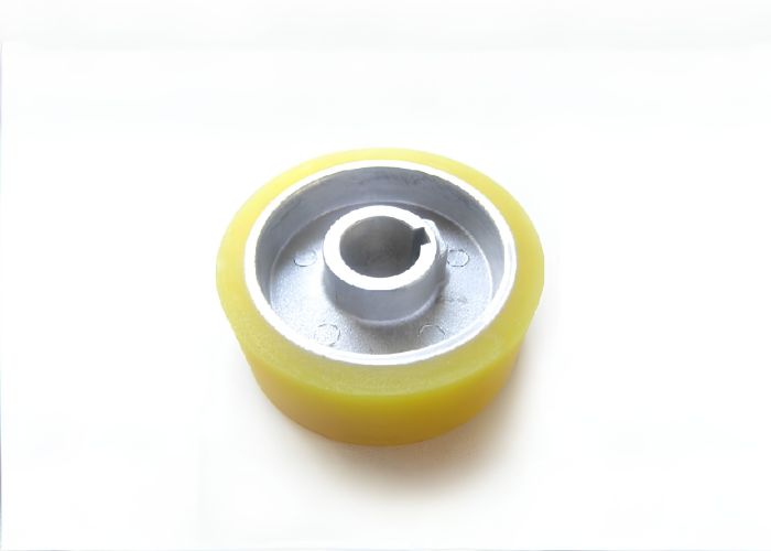 Bánh xe PU chịu tải lõi thép được gia công chuẩn xác tại xưởng Kiến Hiệp Roll