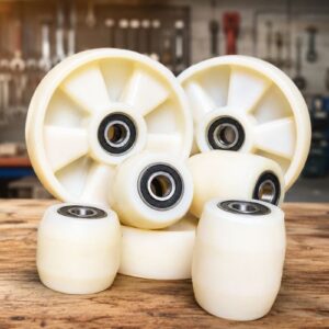 Bánh xe nhựa công nghiệp chịu lực bền bỉ cho ngành ngũ kim được gia công trực tiếp tại Kiến Hiệp Roll
