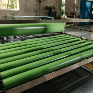 Bề mặt trục rulo láng mịn, chống bám dính hoàn hảo sau khi được phủ Teflon