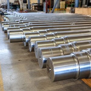 Gia công mạ crom cứng tại Kiến Hiệp Roll giúp phục hồi bề mặt trục rulo sáng bóng, chống mài mòn