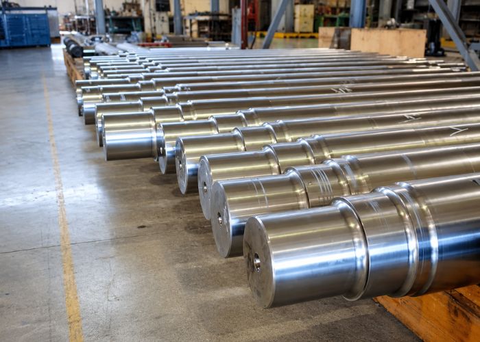 Gia công mạ crom cứng tại Kiến Hiệp Roll giúp phục hồi bề mặt trục rulo sáng bóng, chống mài mòn