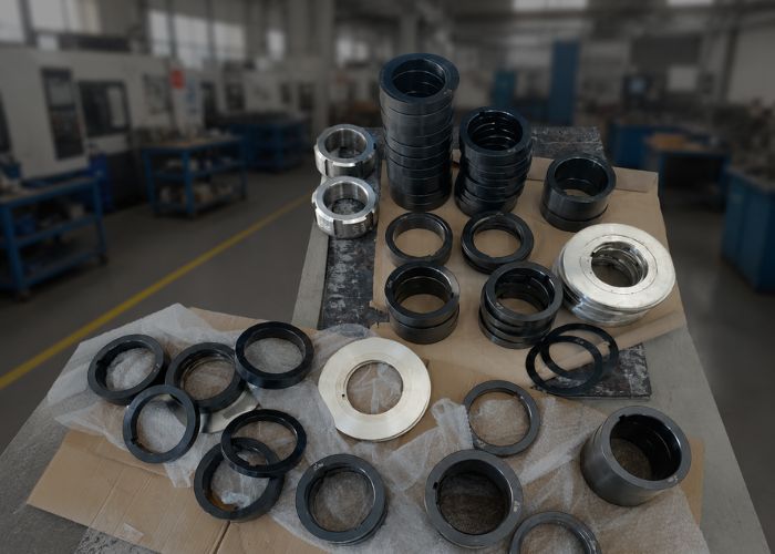 Bạc căn máy xả băng hỗ trợ chỉnh khe hở dao chuẩn xác, giúp cắt ngọt phôi, triệt tiêu bavia mép tôn