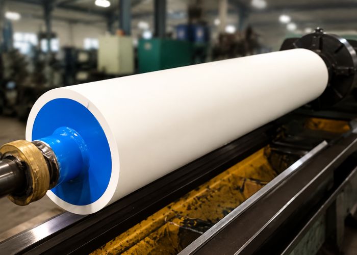 Hệ thống rulo ép màng chất lượng cao giúp tối ưu cơ chế cán màng bao bì phẳng mịn và đồng đều