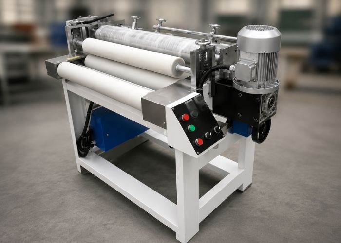 Kiểm soát chất lượng trục sơn UV/NC là giải pháp then chốt để giảm hao hụt sơn UV trong sản xuất ván, gỗ