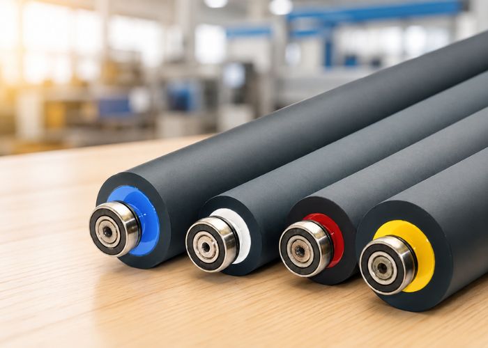 Rulo chịu hóa chất chuyên dụng tại Kiến Hiệp Roll giúp bảo vệ dây chuyền khỏi ăn mòn axit