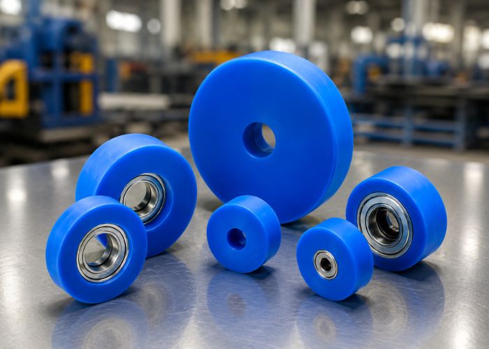 Ứng dụng trục nhựa mc nylon giúp bảo vệ tấm tôn mạ màu, loại bỏ hoàn toàn vệt xước đen